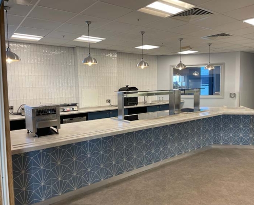 Liverpool University Hospital Restaurant servery